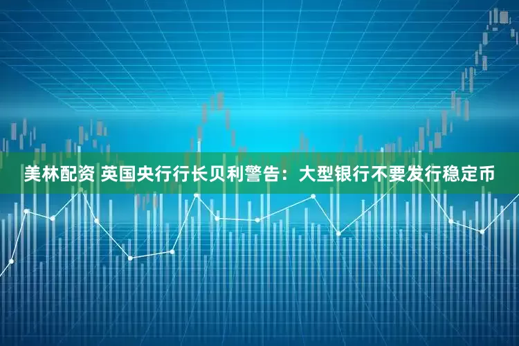 美林配资 英国央行行长贝利警告：大型银行不要发行稳定币