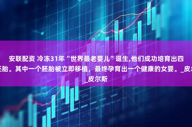 安联配资 冷冻31年“世界最老婴儿”诞生,他们成功培育出四个胚胎。其中一个胚胎被立即移植，最终孕育出一个健康的女婴。_皮尔斯